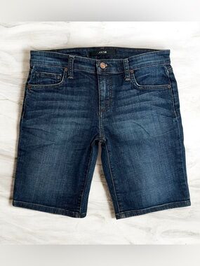 Joes Jeans Denim Shorts Bermuda Canna Blue Women’s Size 26 Classic Modest Casual